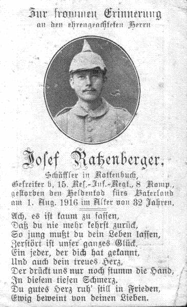 Ratzenberger-Josef